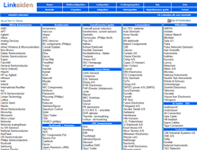 Tablet Screenshot of linksiden.dk